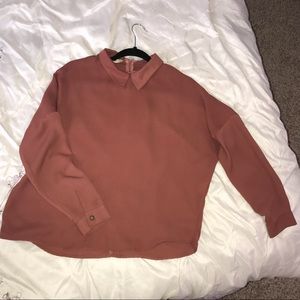 Orange blouse for women